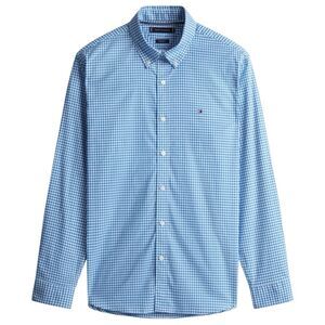 Tommy Hilfiger Men’s XL Blue Gingham Classic Fit Stretch Button Down Shirt NWT